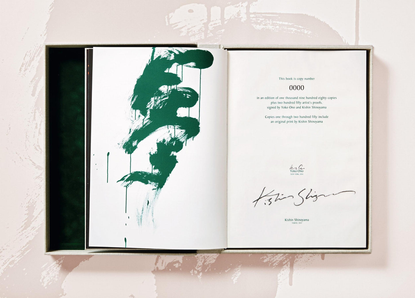 Kishin Shinoyama. John Lennon & Yoko Ono. Double Fantasy. Edición de arte n.º 1–125 «Untitled»