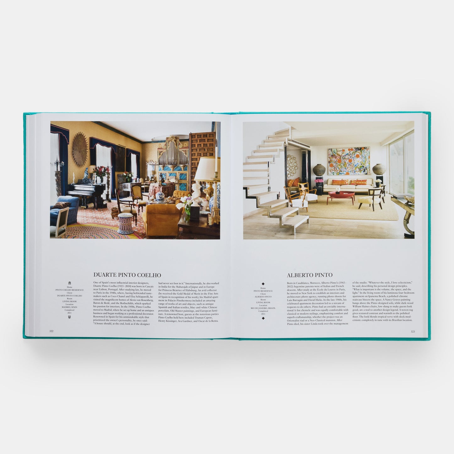 Interiors: Las mejores habitaciones del siglo (Edición azul cielo)