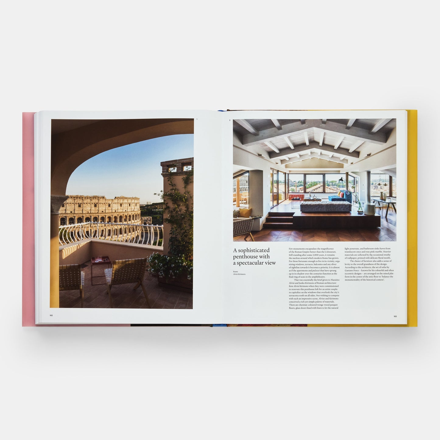 Interiores italianos: Habitaciones con vistas