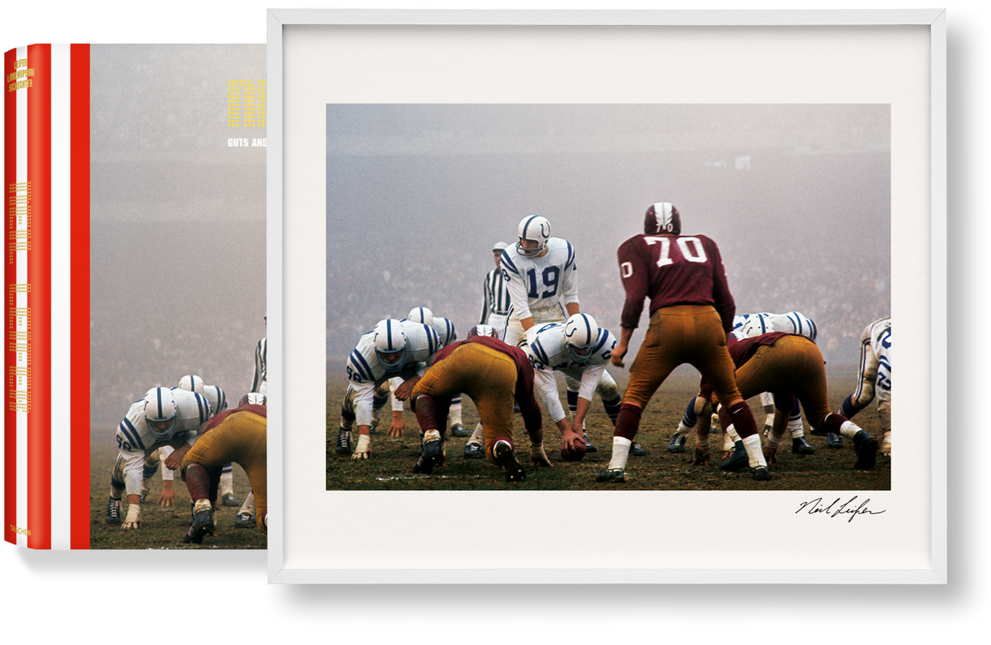 Neil Leifer. Guts & Glory. Art Edition No․ 1–100 ‘Johnny Unitas’