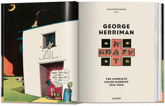 George Herriman. Krazy Kat. Las tiras dominicales en color completas 1935-1944