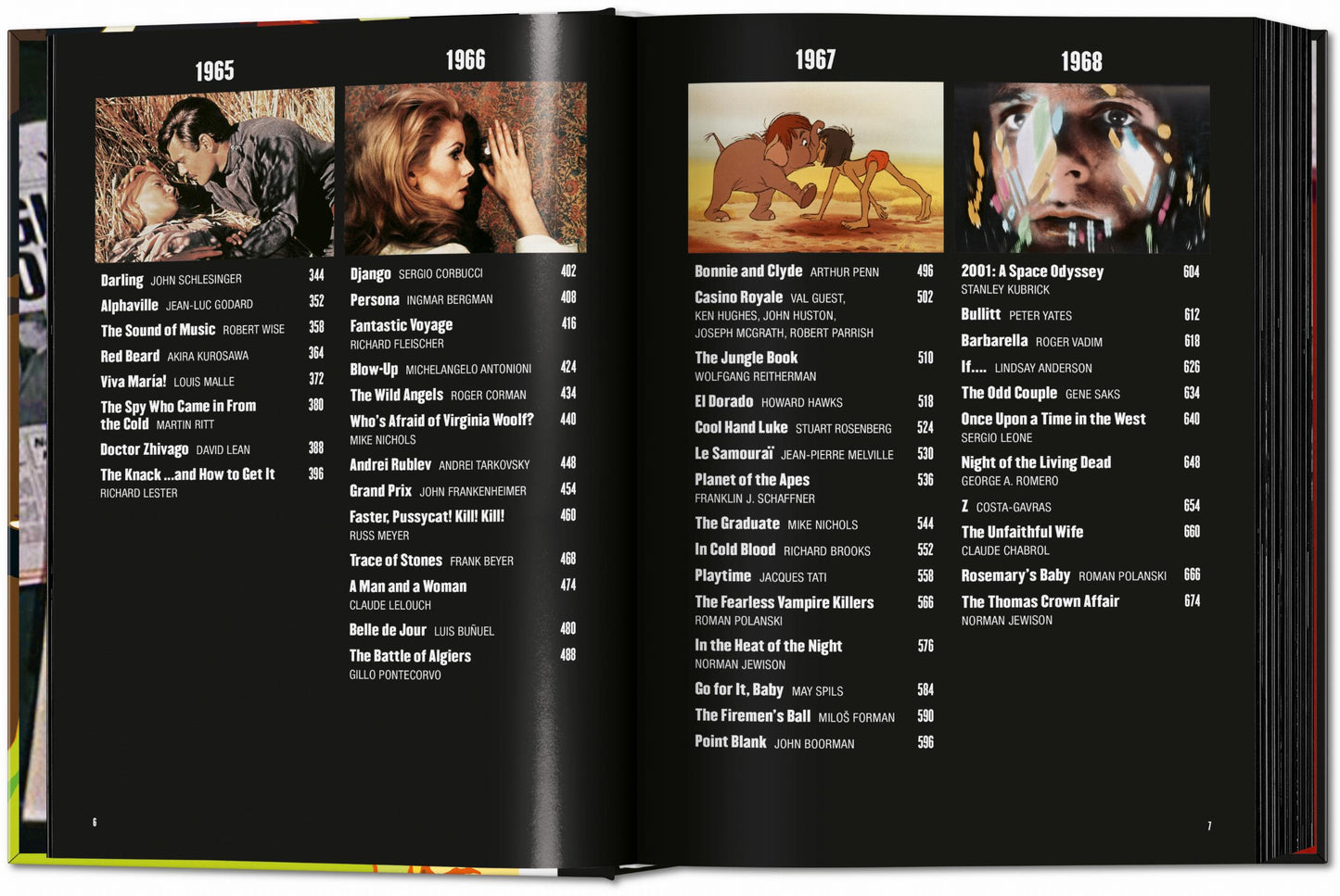 100 películas de los años 60