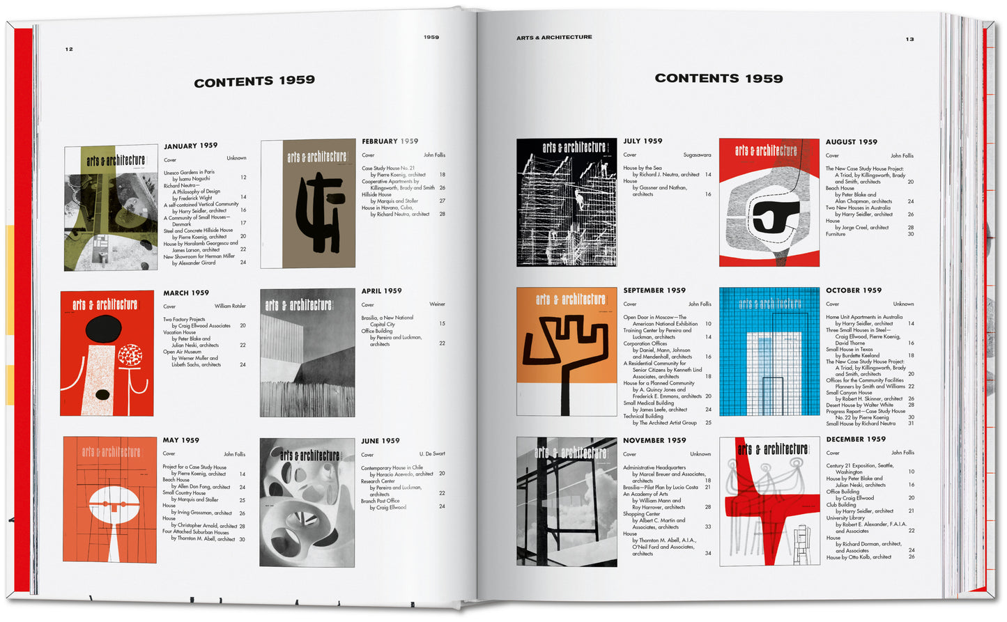 ARTS & ARCHITECTURE 1955–1959