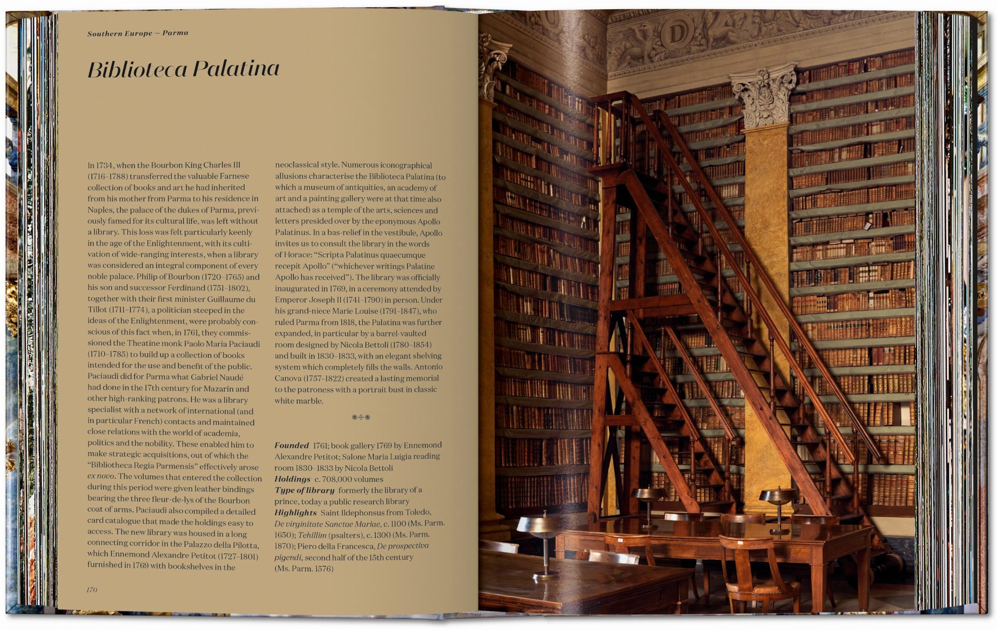 Massimo Listri. Las bibliotecas más bellas del mundo. 45.ª ed.
