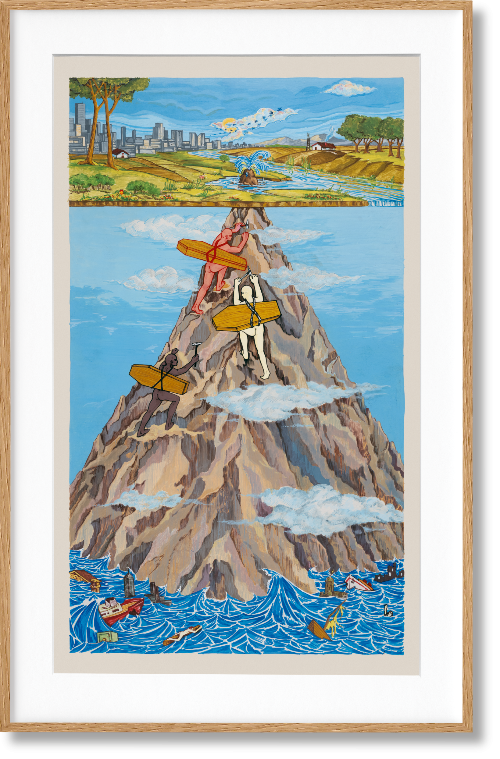Alejandro Jodorowsky. Art Sin Fin. Art Edition n.º 101–200, «El pueblo del alma», 1972/2025