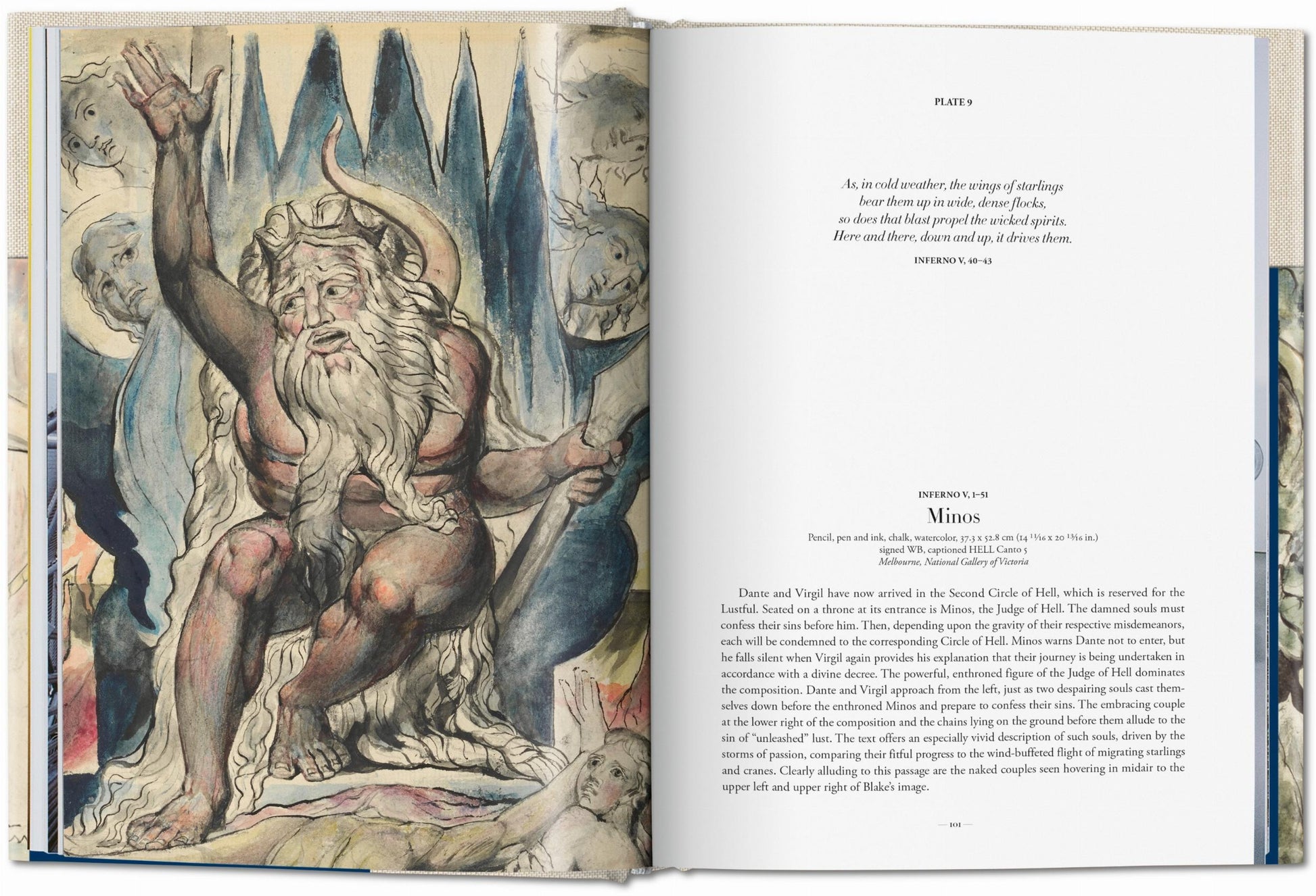 William Blake. La «Divina Comedia» de Dante. Los dibujos completos