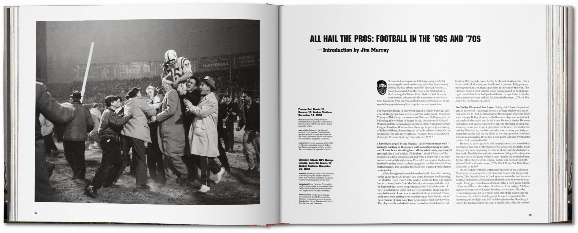 Neil Leifer. Agallas y gloria. La edad de oro del fútbol americano 1958-1978