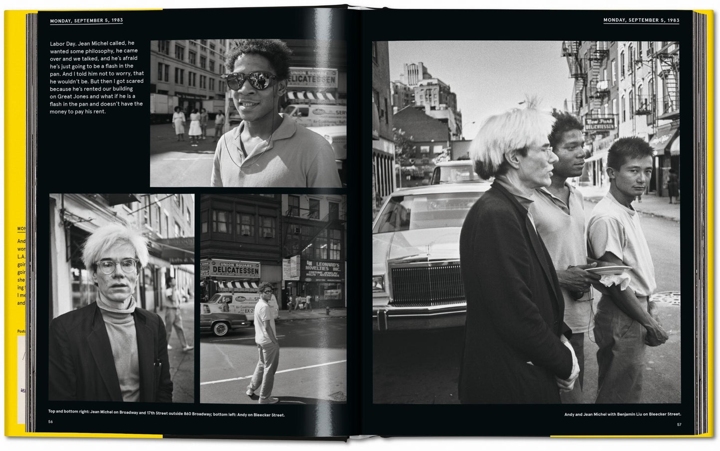 Warhol sobre Basquiat. La icónica relación contada con palabras e imágenes de Andy Warhol