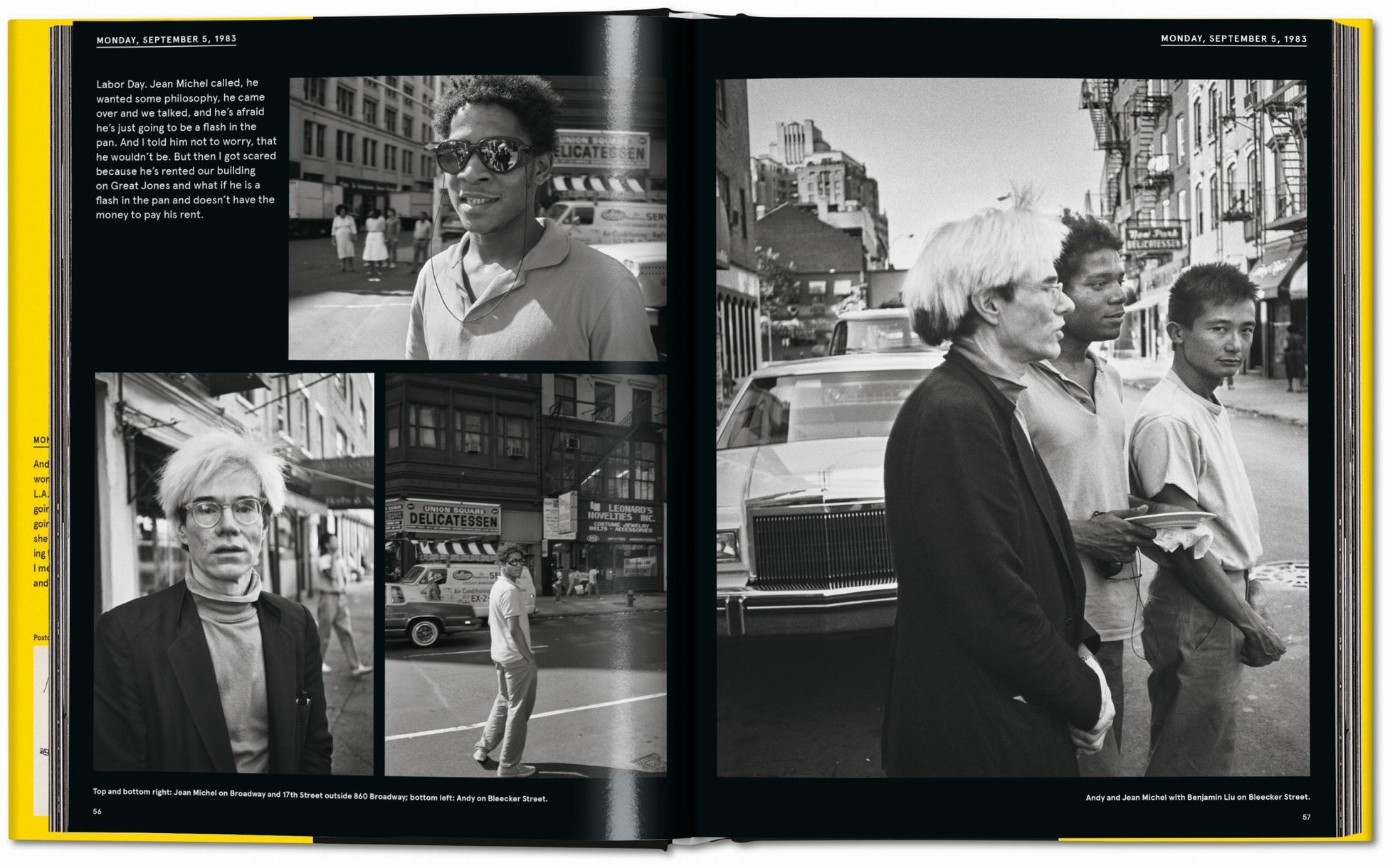 Warhol sobre Basquiat. La icónica relación contada con palabras e imágenes de Andy Warhol