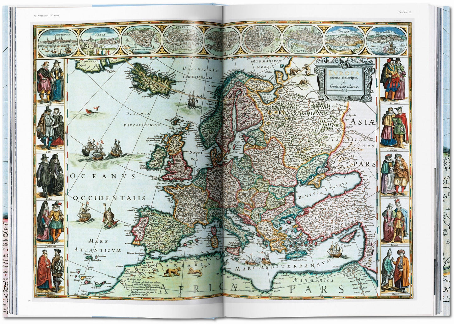 Joan Blaeu. Atlas Maior de 1665