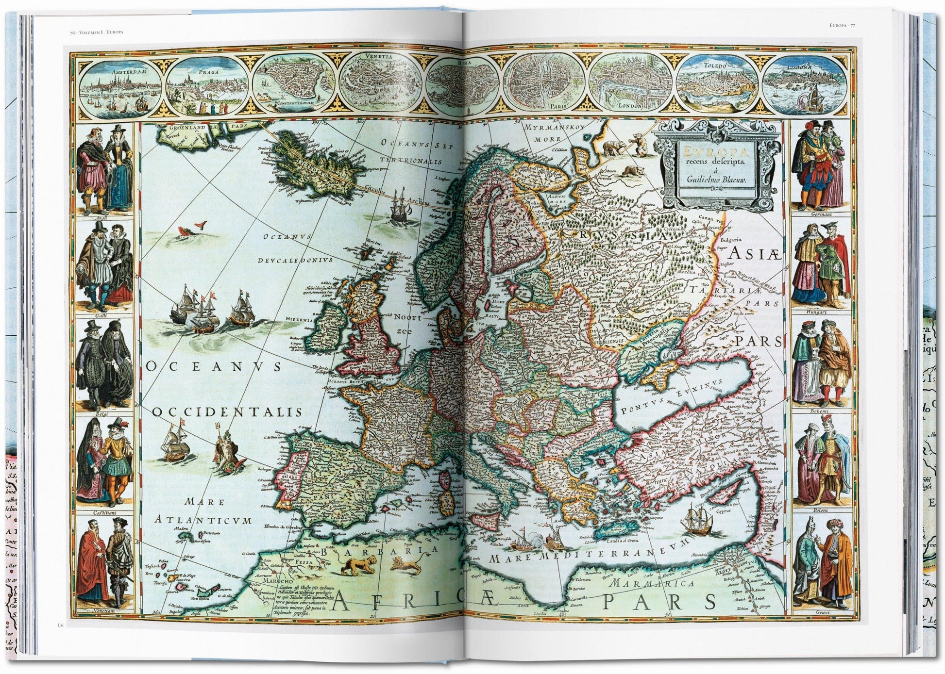 Joan Blaeu. Atlas Maior de 1665