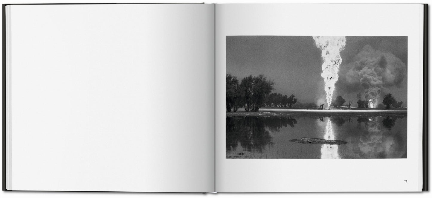 Sebastião Salgado. Kuwait. Un desierto en llamas