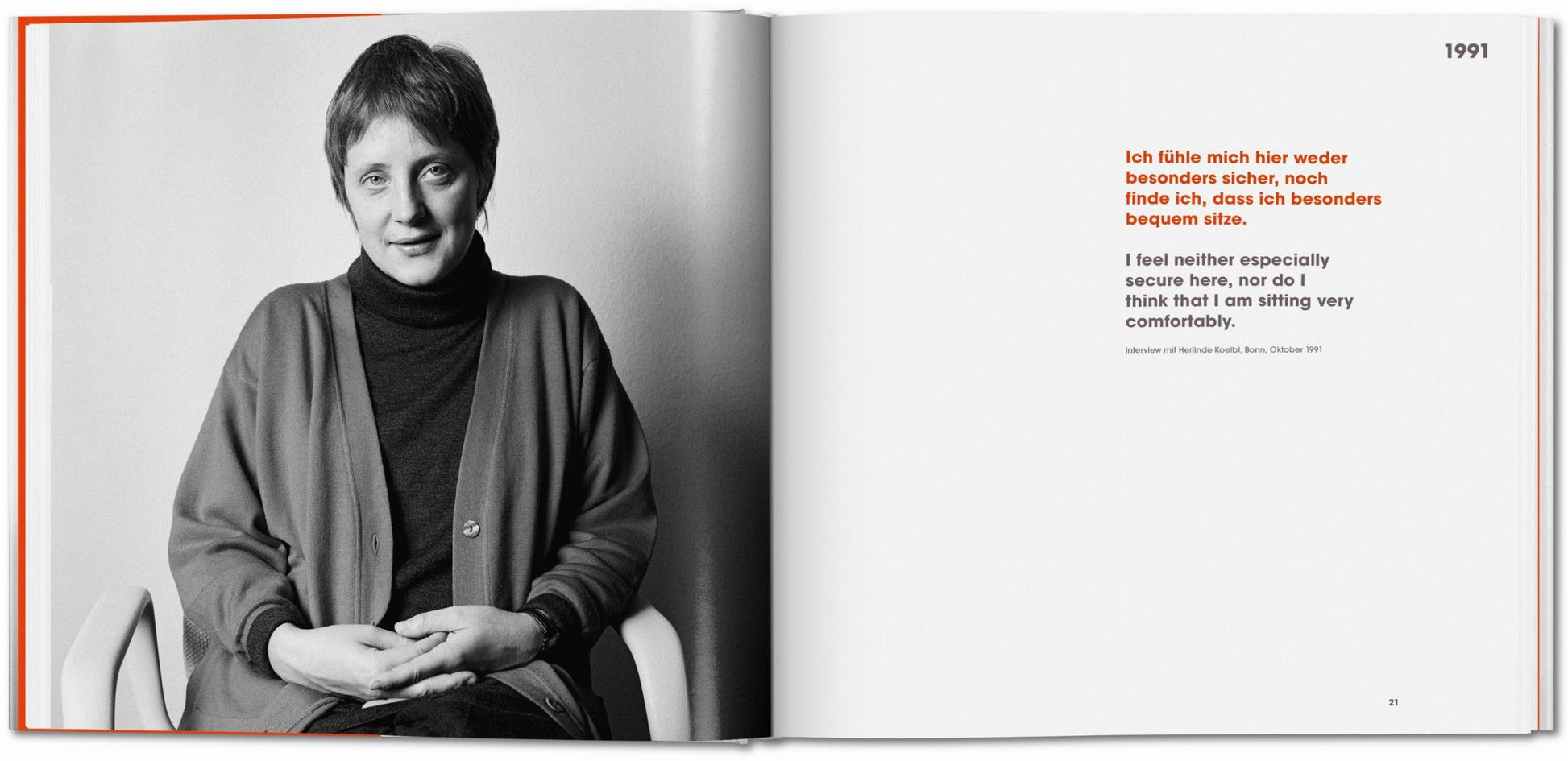Herlinde Koelbl. Angela Merkel. Retratos 1991–2021