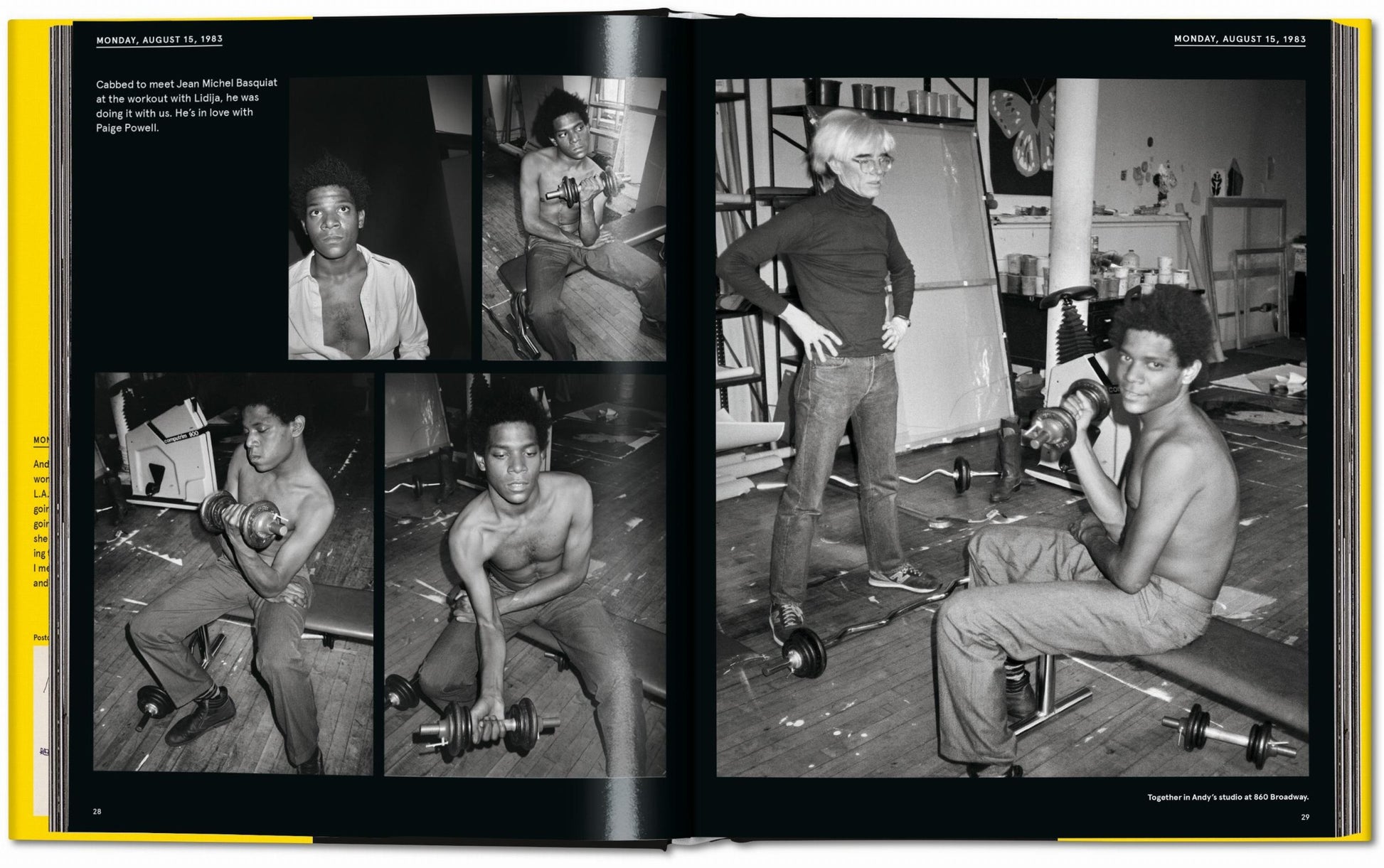 Warhol sobre Basquiat. La icónica relación contada con palabras e imágenes de Andy Warhol