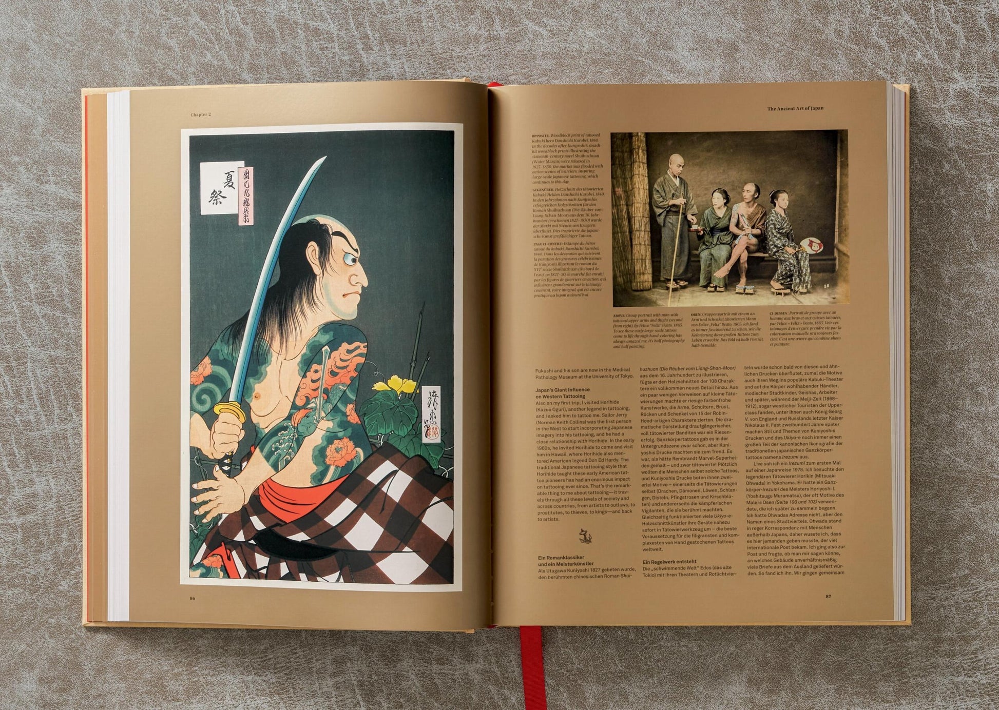 TATUAJE. Décadas de 1730 a 1970. Colección privada de Henk Schiffmacher