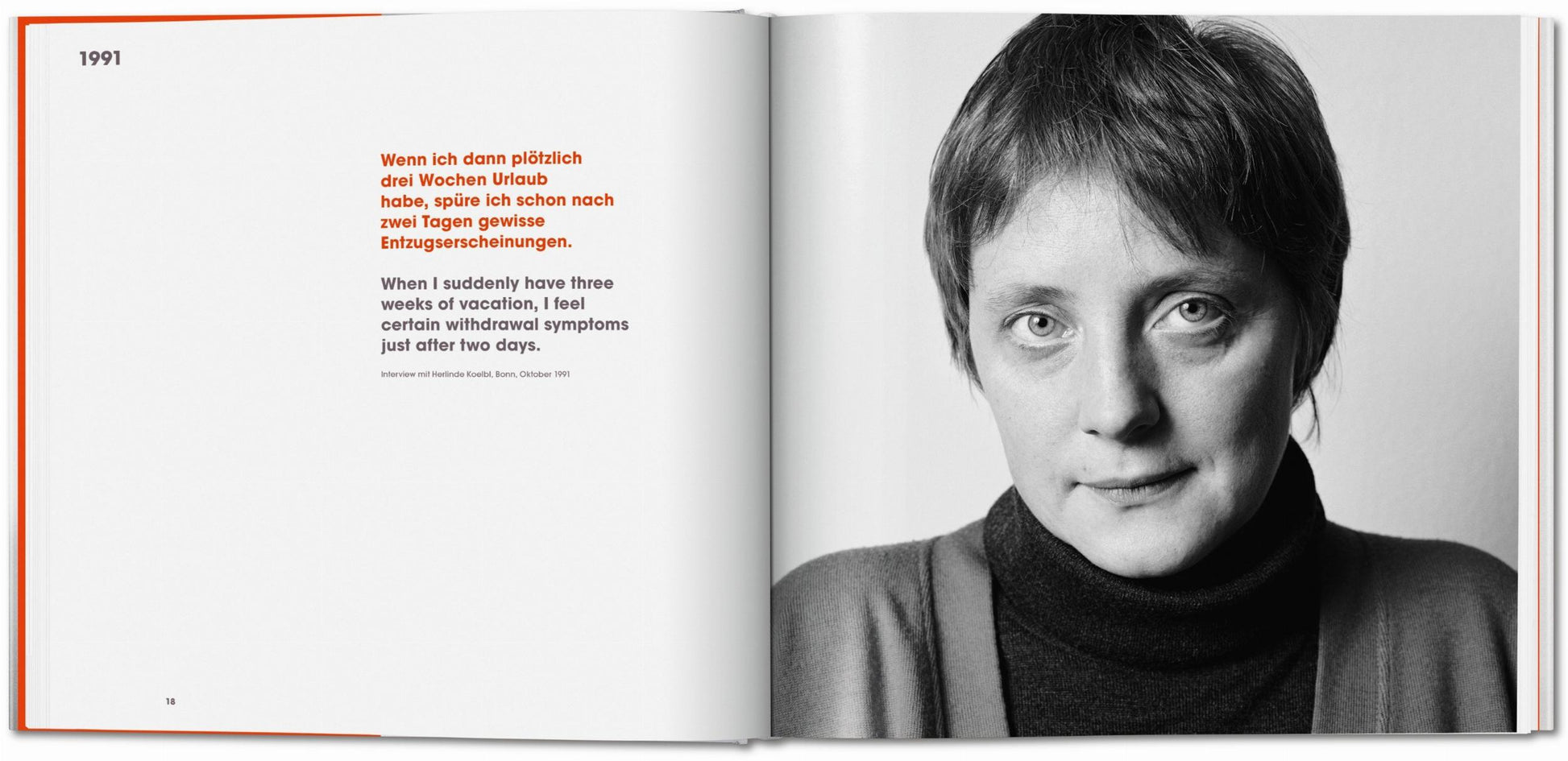 Herlinde Koelbl. Angela Merkel. Retratos 1991–2021