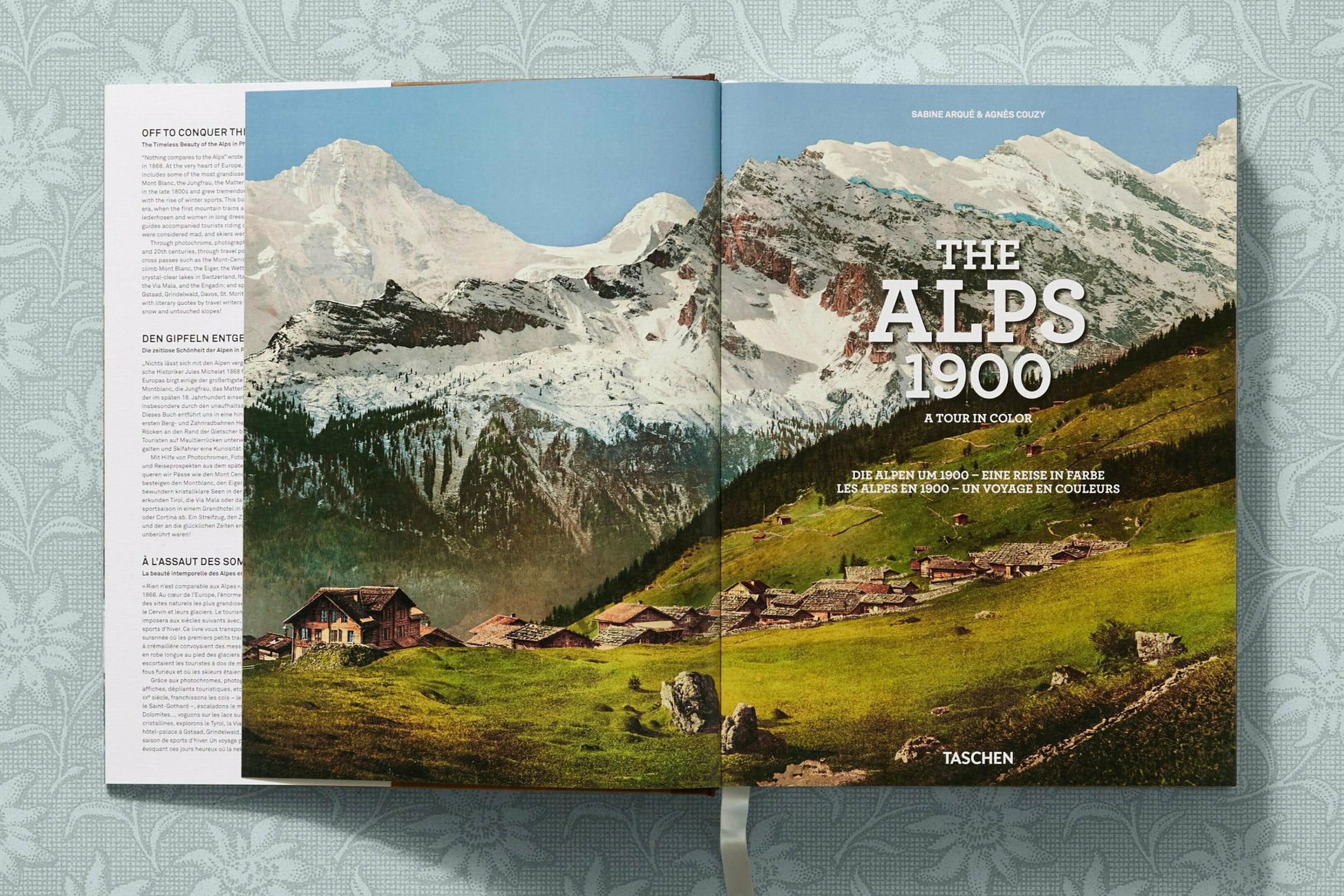 Los Alpes en 1900. Un retrato a color