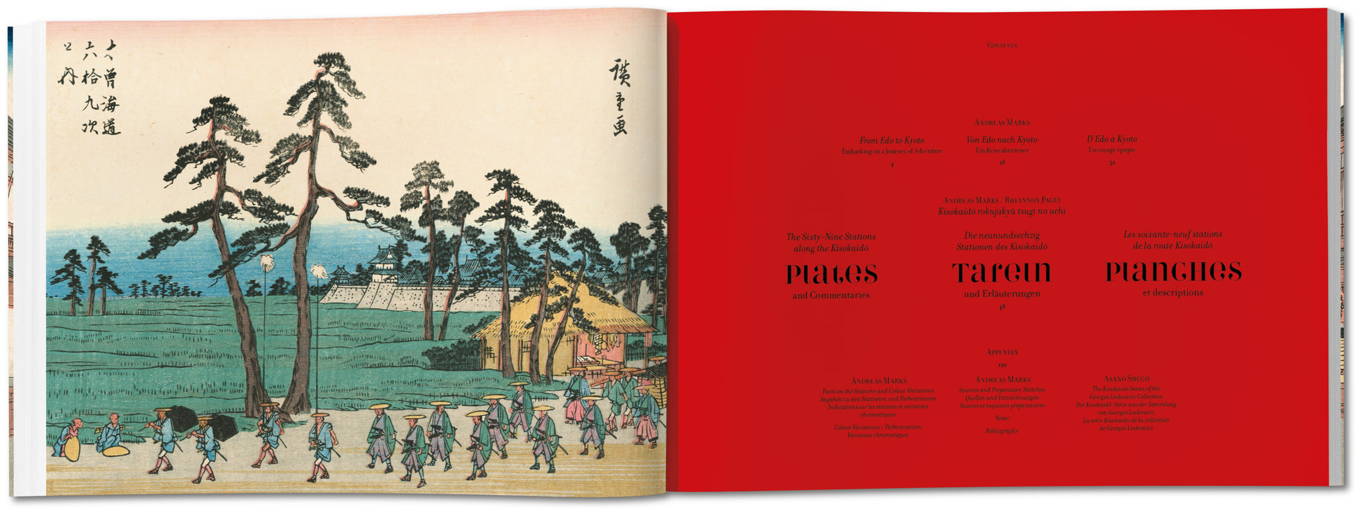 Hiroshige y Eisen. Las Sesenta y Nueve Estaciones de Kisokaido