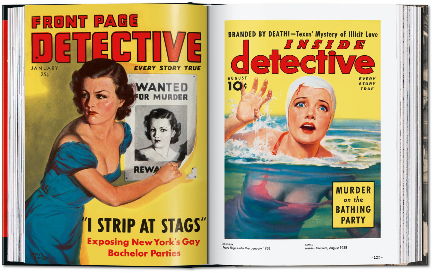 TRUE CRIME DETECTIVE MAGAZINES. 1924–1969. 45TH ED.
