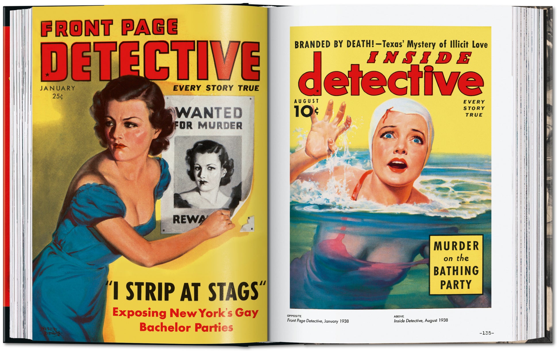 TRUE CRIME DETECTIVE MAGAZINES. 1924–1969. 45TH ED.