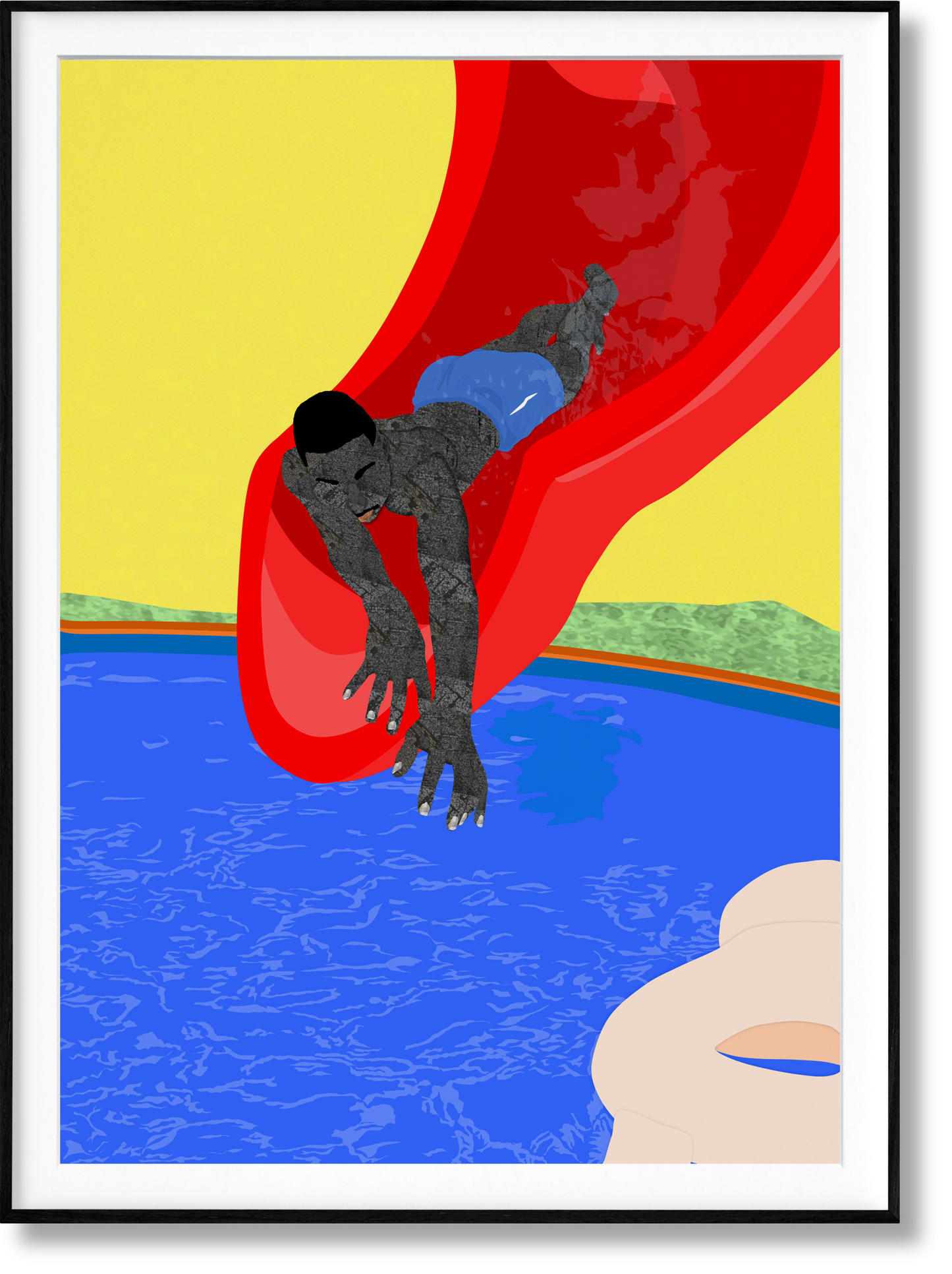 Sobre los NFT. Edición de arte n.º 1-100, Osinachi 'The Other Pool Day'