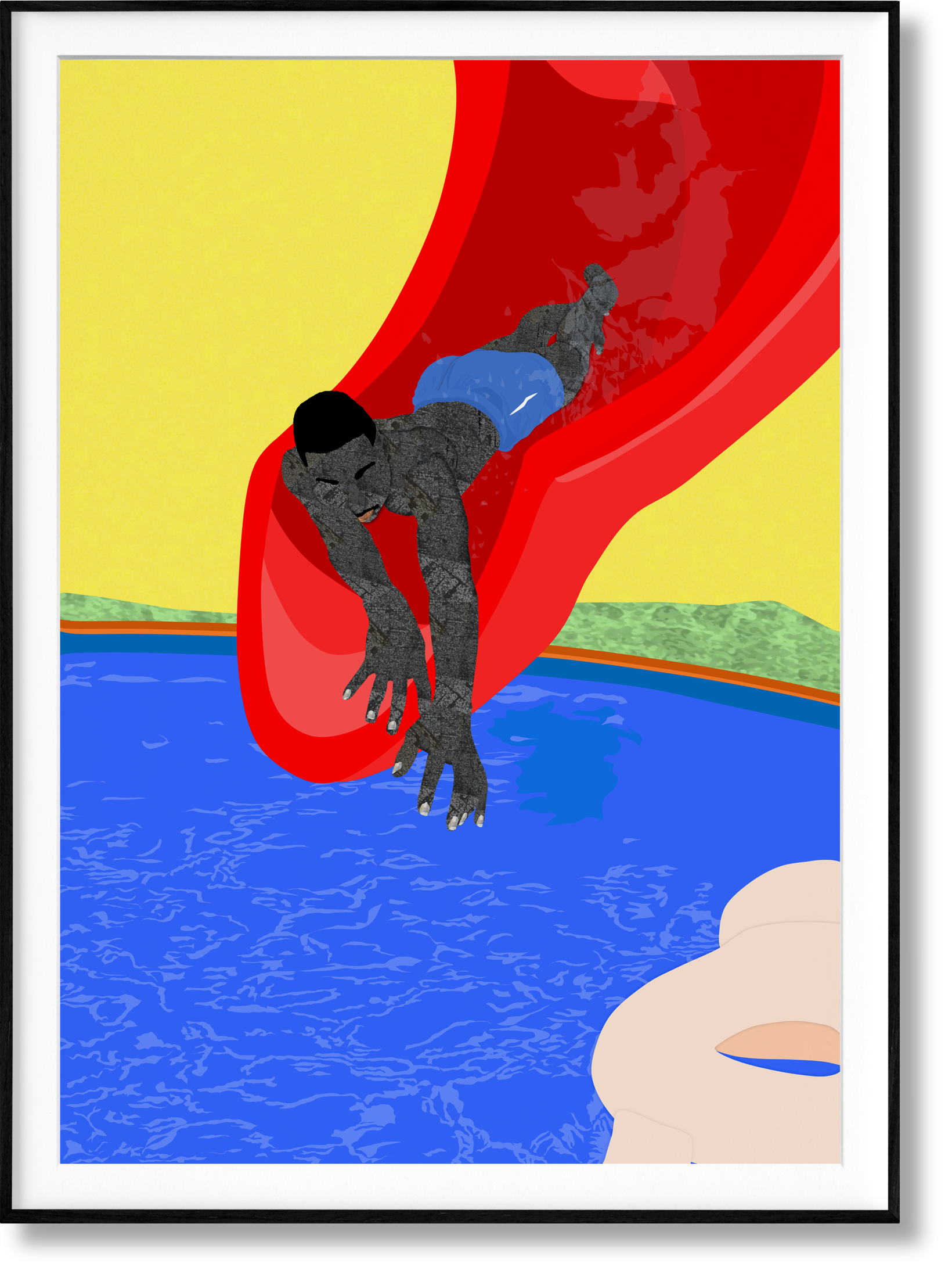 Sobre los NFT. Edición de arte n.º 1-100, Osinachi 'The Other Pool Day'