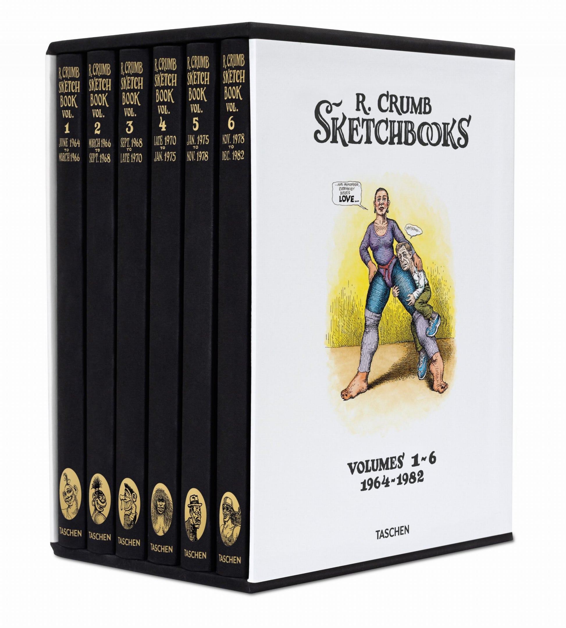 Robert Crumb. Cuadernos de bocetos 1964-1982