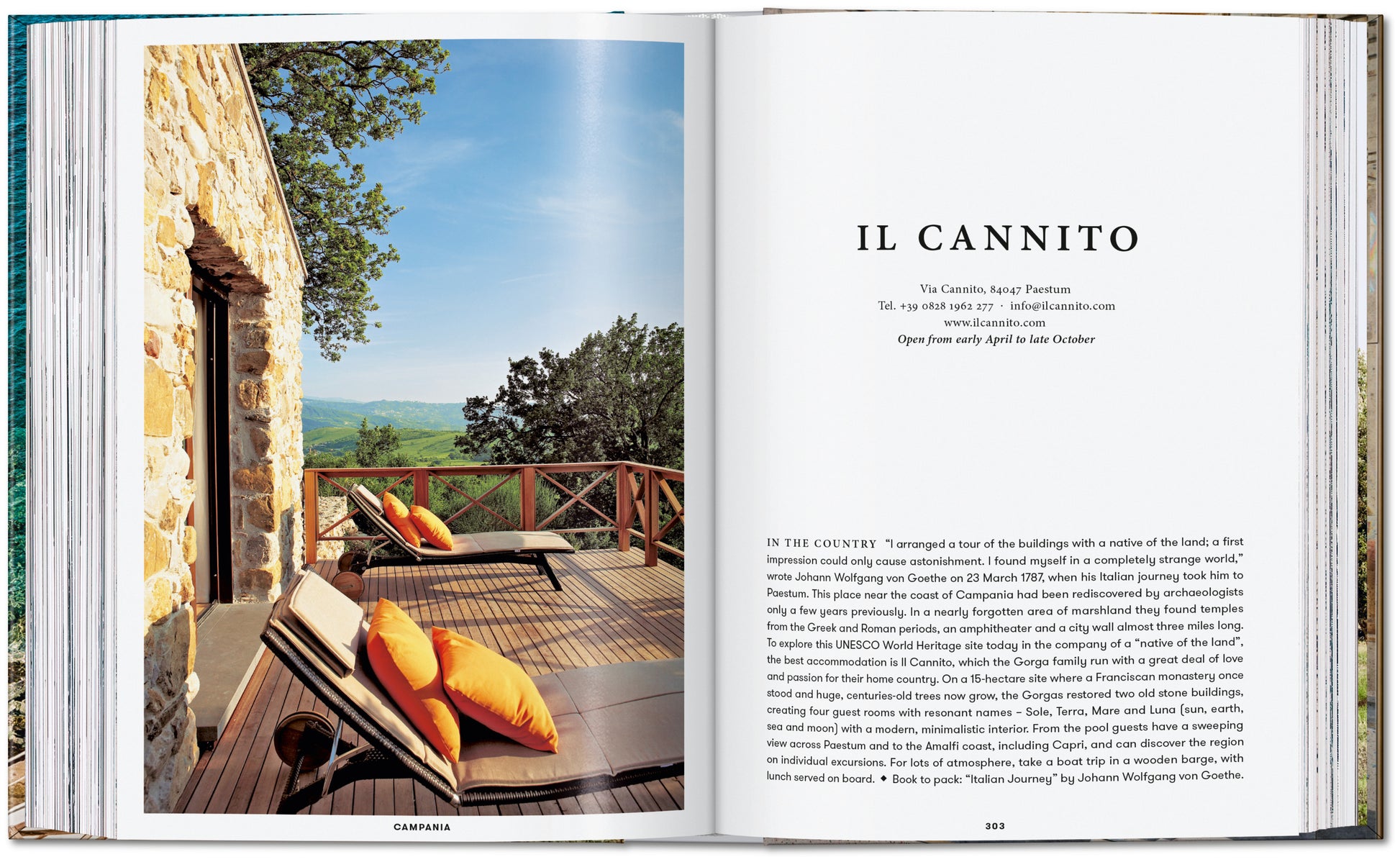 GREAT ESCAPES ITALY. THE HOTEL BOOK. 45TH ED.