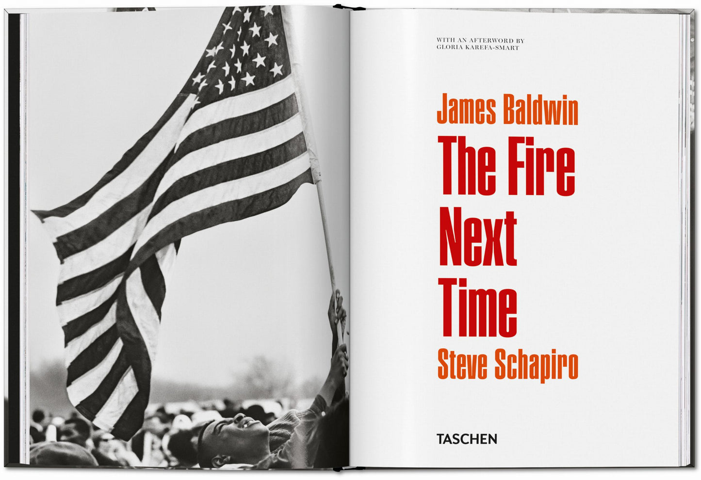 James Baldwin. Steve Schapiro. La próxima vez el fuego