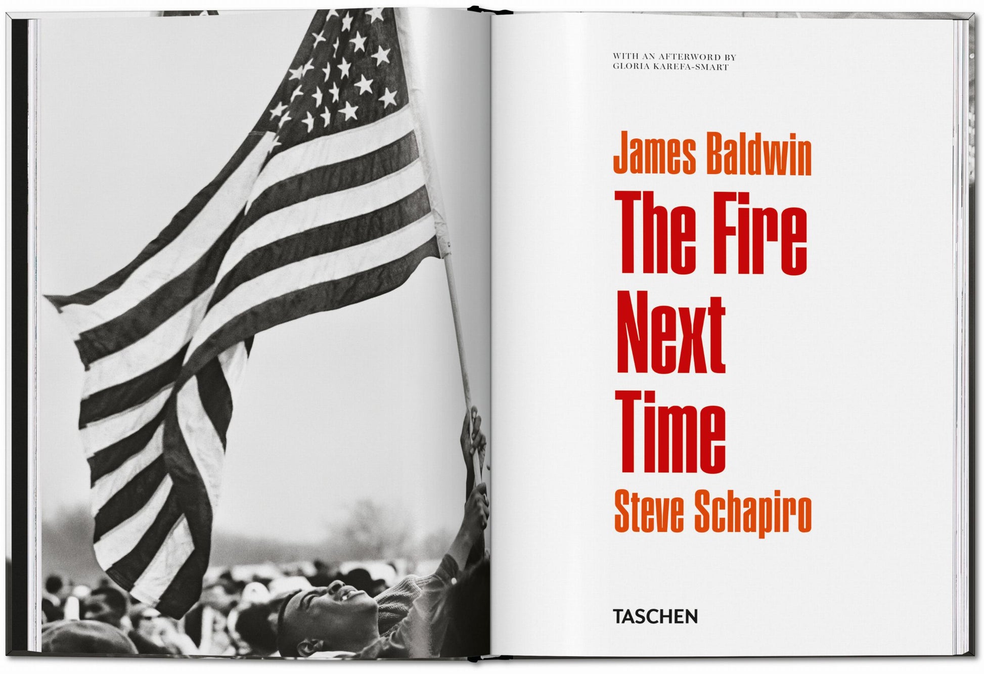 James Baldwin. Steve Schapiro. La próxima vez el fuego