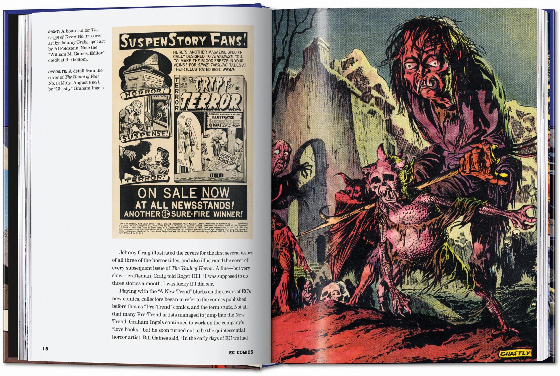 EC Comics. La nueva tendencia 1950–54. 45.ª ed.