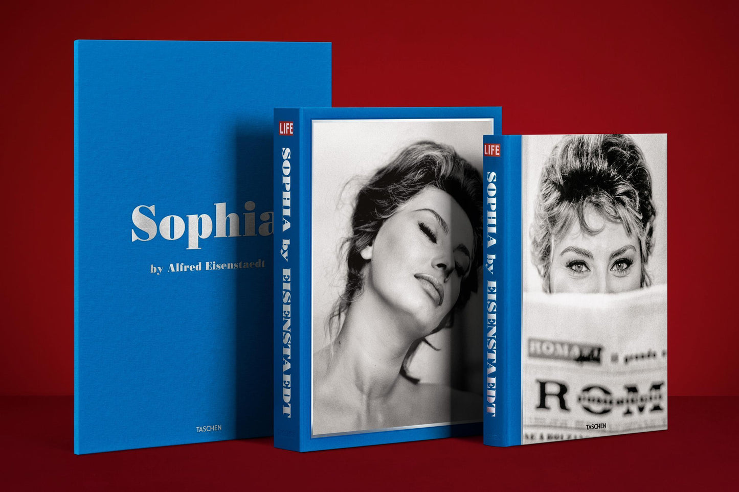 Sophia por Eisenstaedt. Edición de Arte n.º 1-100, "Toscana", 1961