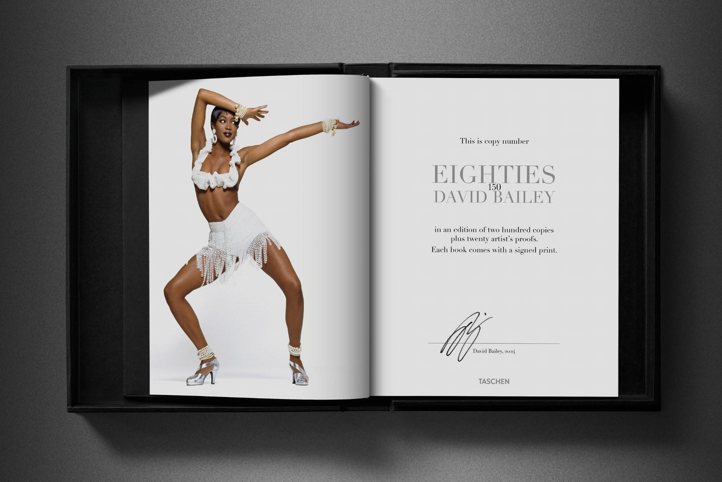 David Bailey. Ochenta. Edición de arte n.º 1-100, «Yves Saint Laurent», 1981