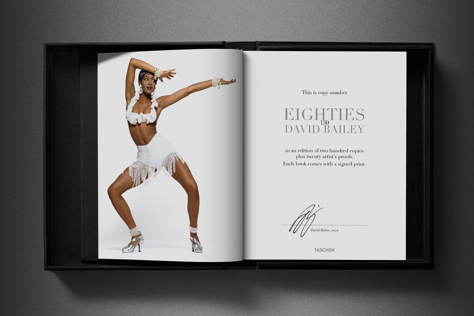 David Bailey. Ochenta. Edición de arte n.º 1-100, «Yves Saint Laurent», 1981