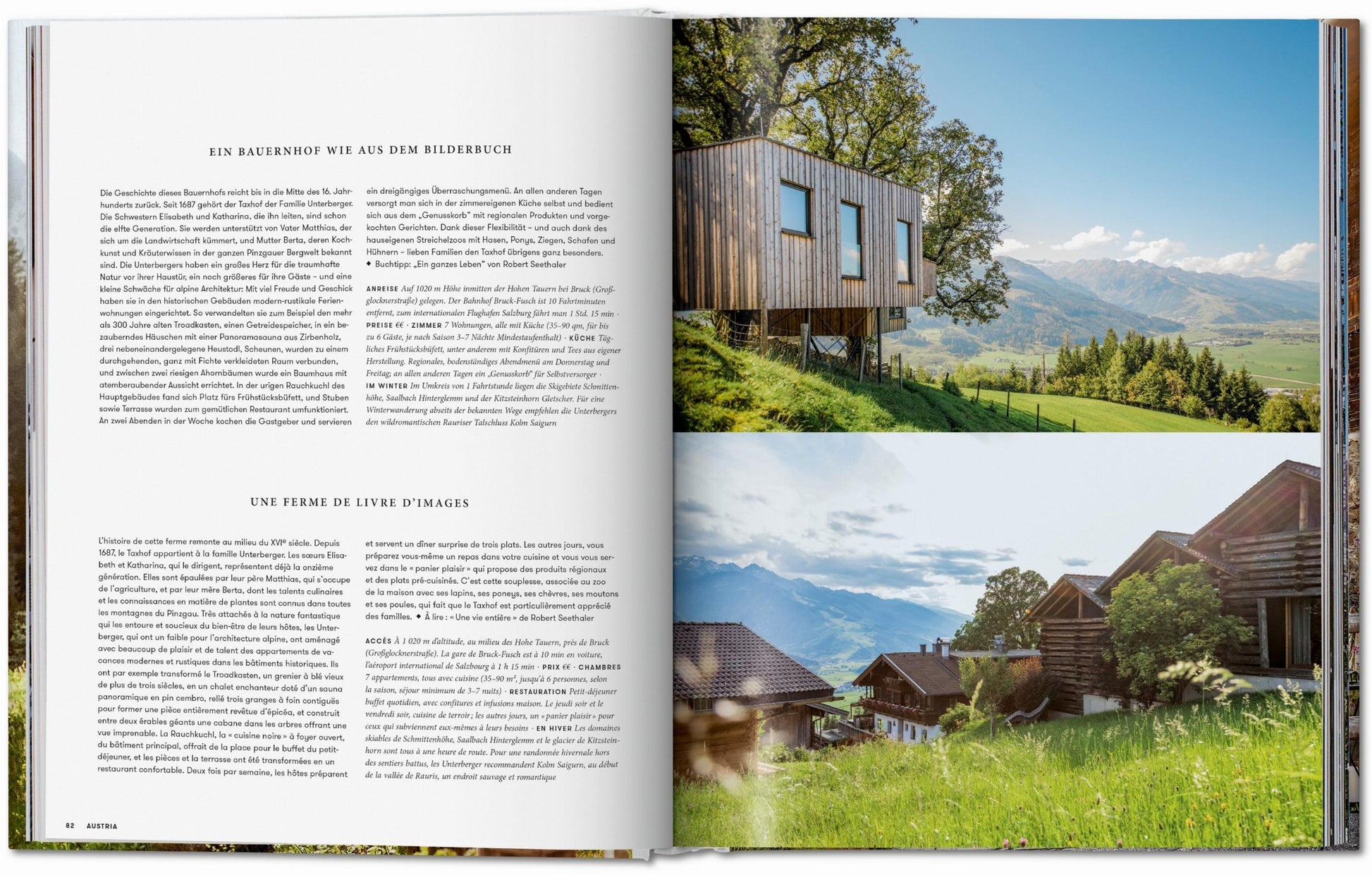 Grandes Evasiones en los Alpes. El Libro de Hoteles