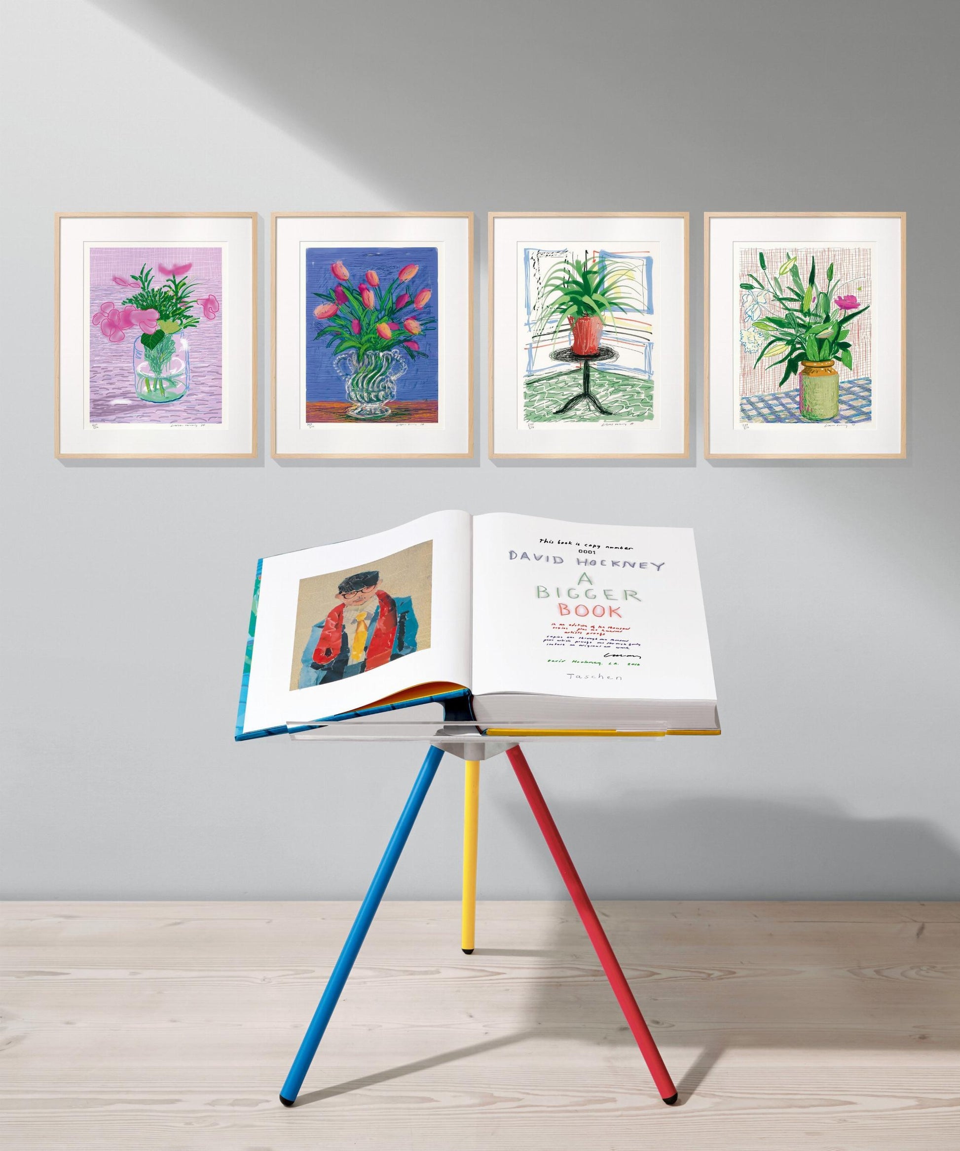 David Hockney. Un libro más grande