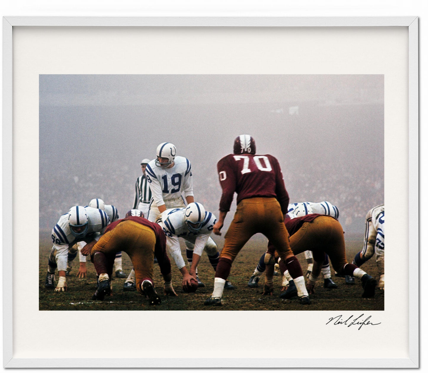 Neil Leifer. Guts & Glory. Art Edition No․ 1–100 ‘Johnny Unitas’