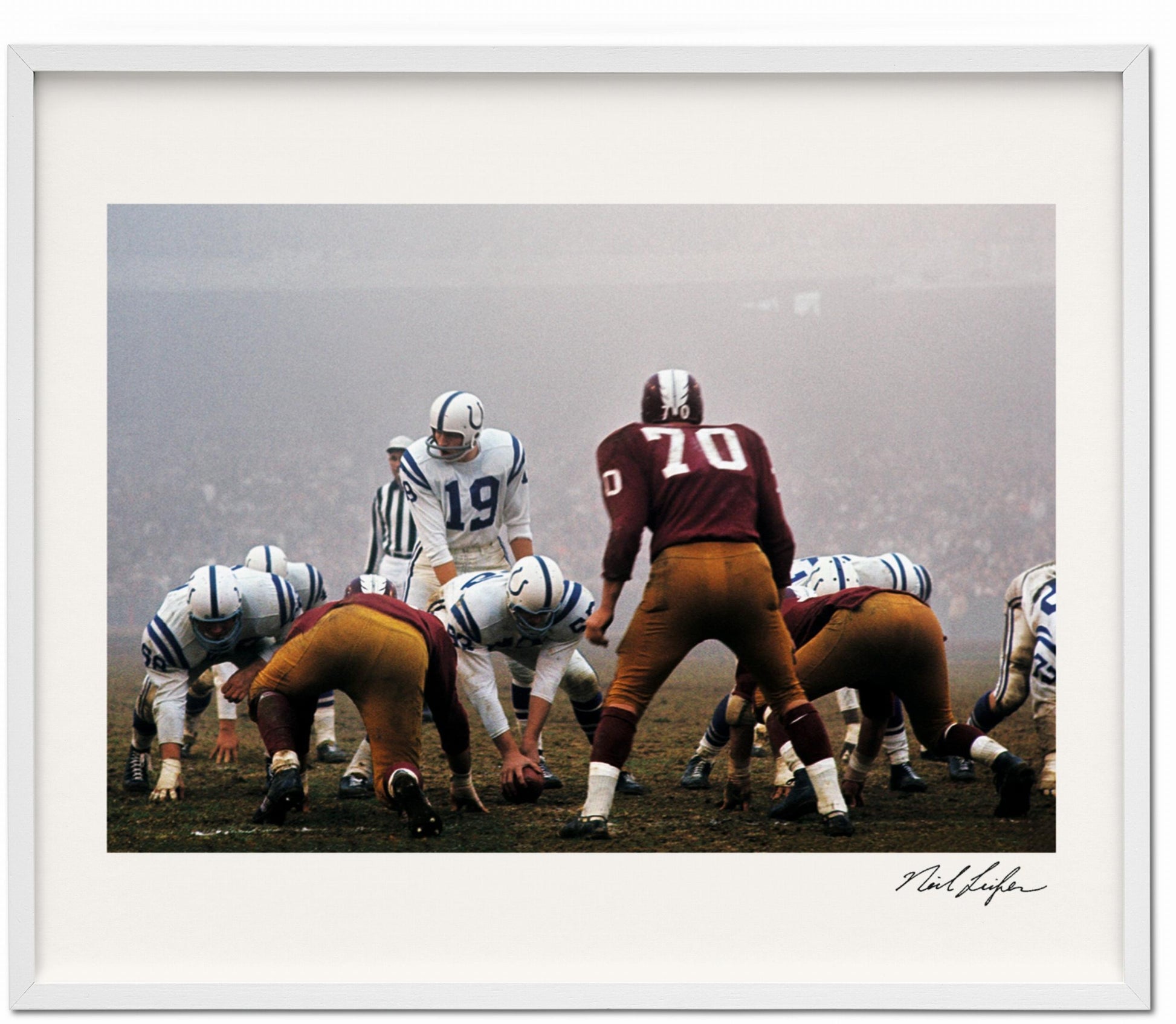 Neil Leifer. Guts & Glory. Art Edition No․ 1–100 ‘Johnny Unitas’