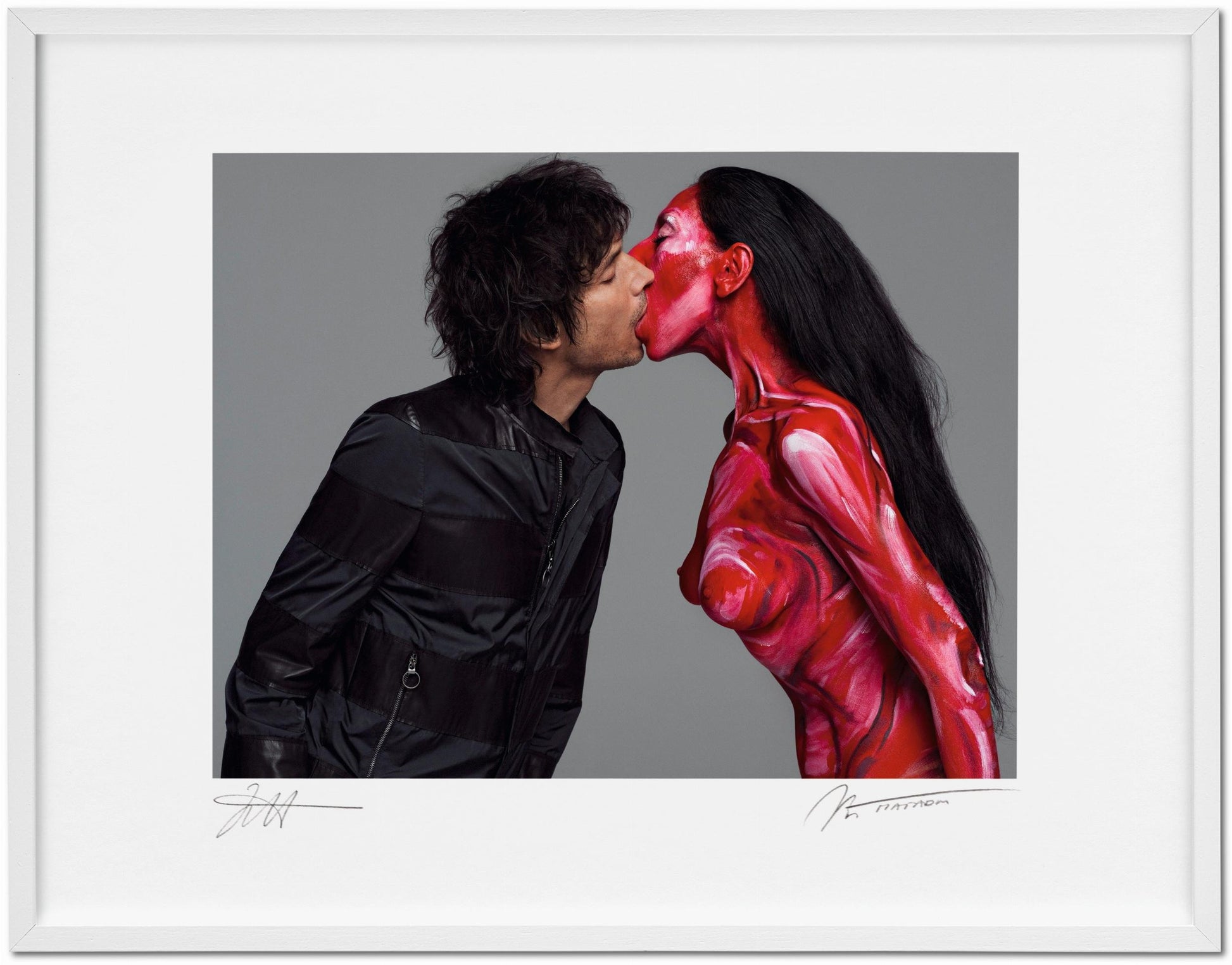 Inez van Lamsweerde/Vinoodh Matadin. Edición de arte n.º 101–200 «Kissing Vinoodh»