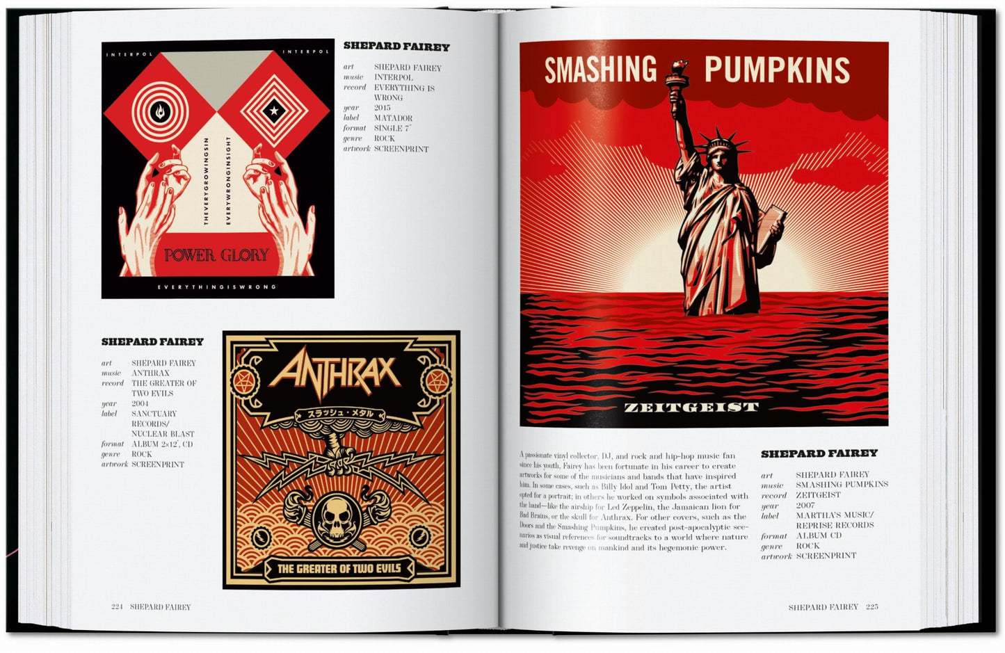 Portadas de discos de arte. 45.ª ed.