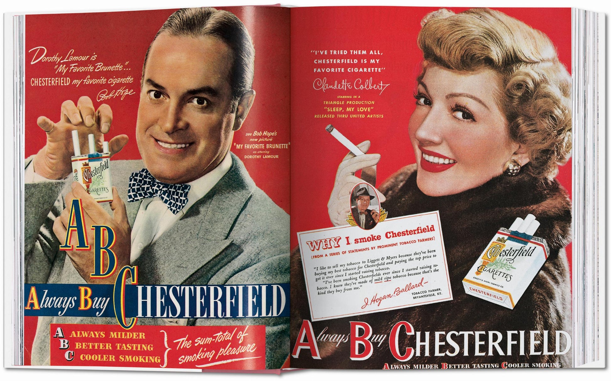 Anuncios totalmente americanos de los años 40