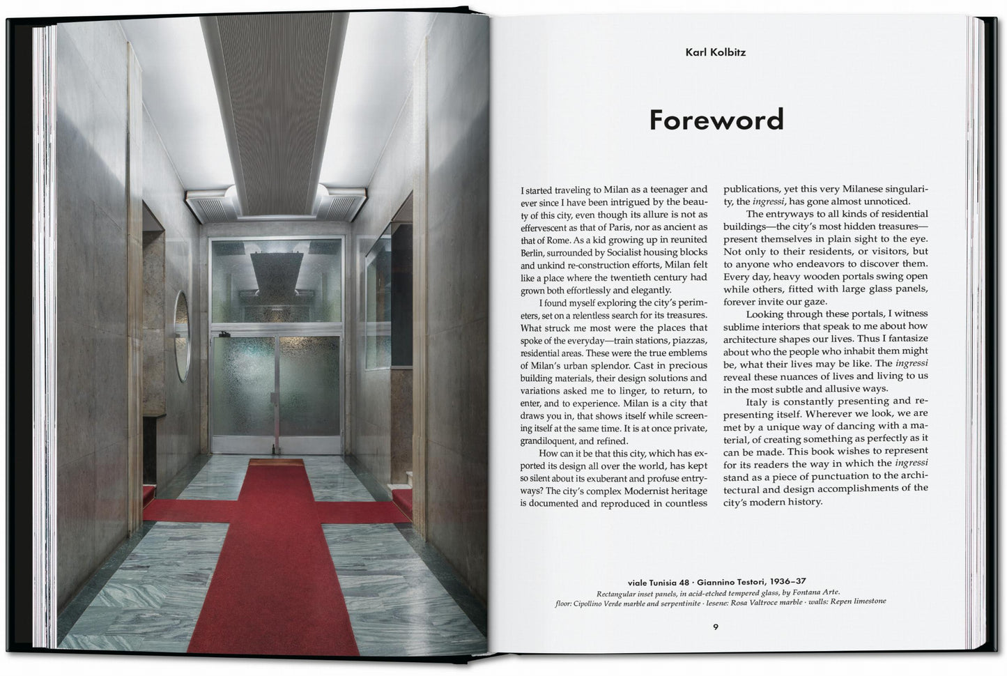 ENTRYWAYS OF MILAN. INGRESSI DI MILANO. 45TH ED.