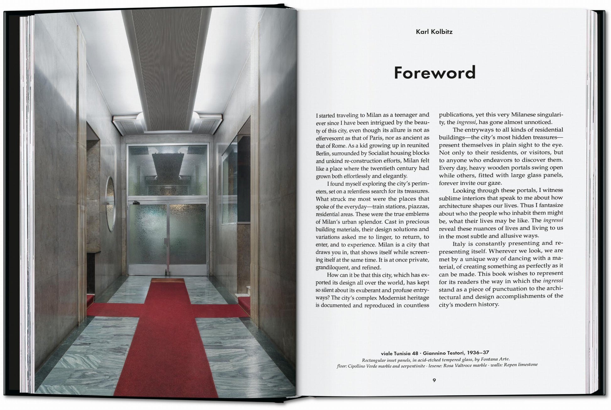 ENTRYWAYS OF MILAN. INGRESSI DI MILANO. 45TH ED.