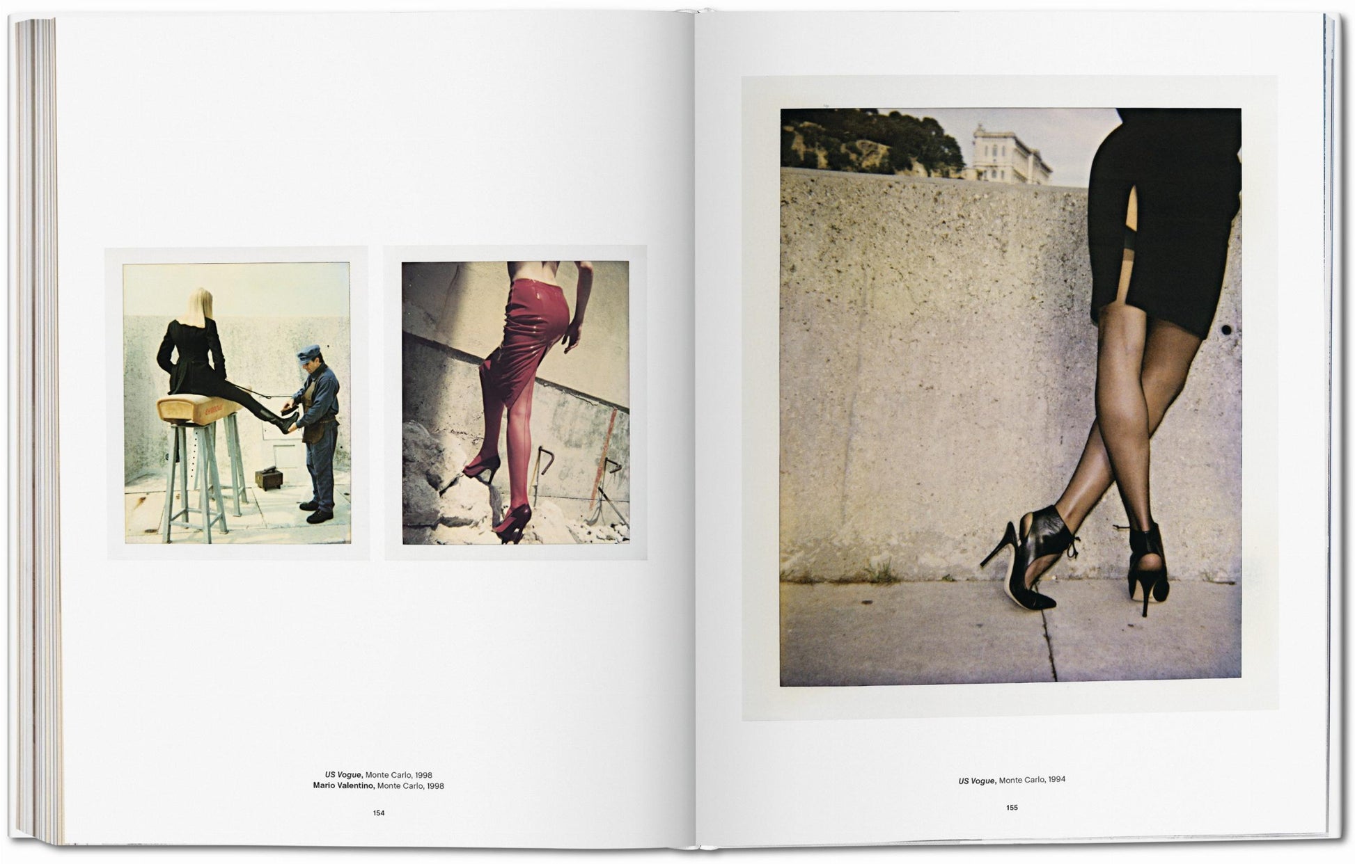 Helmut Newton. Polaroids