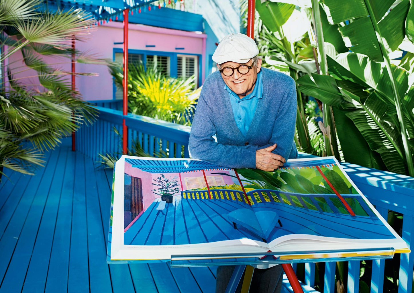 David Hockney. Un libro más grande