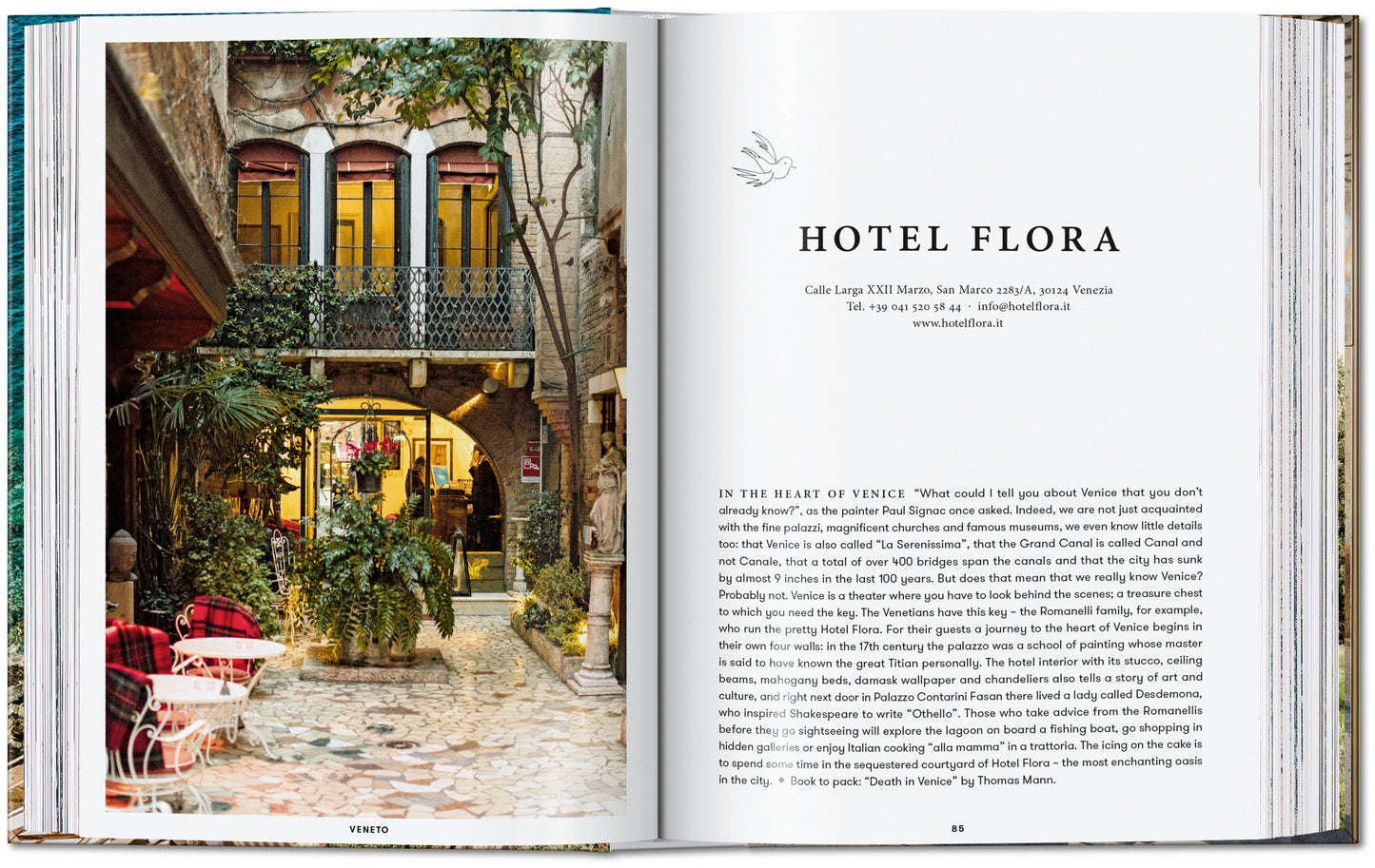 GREAT ESCAPES ITALY. THE HOTEL BOOK. 45TH ED.