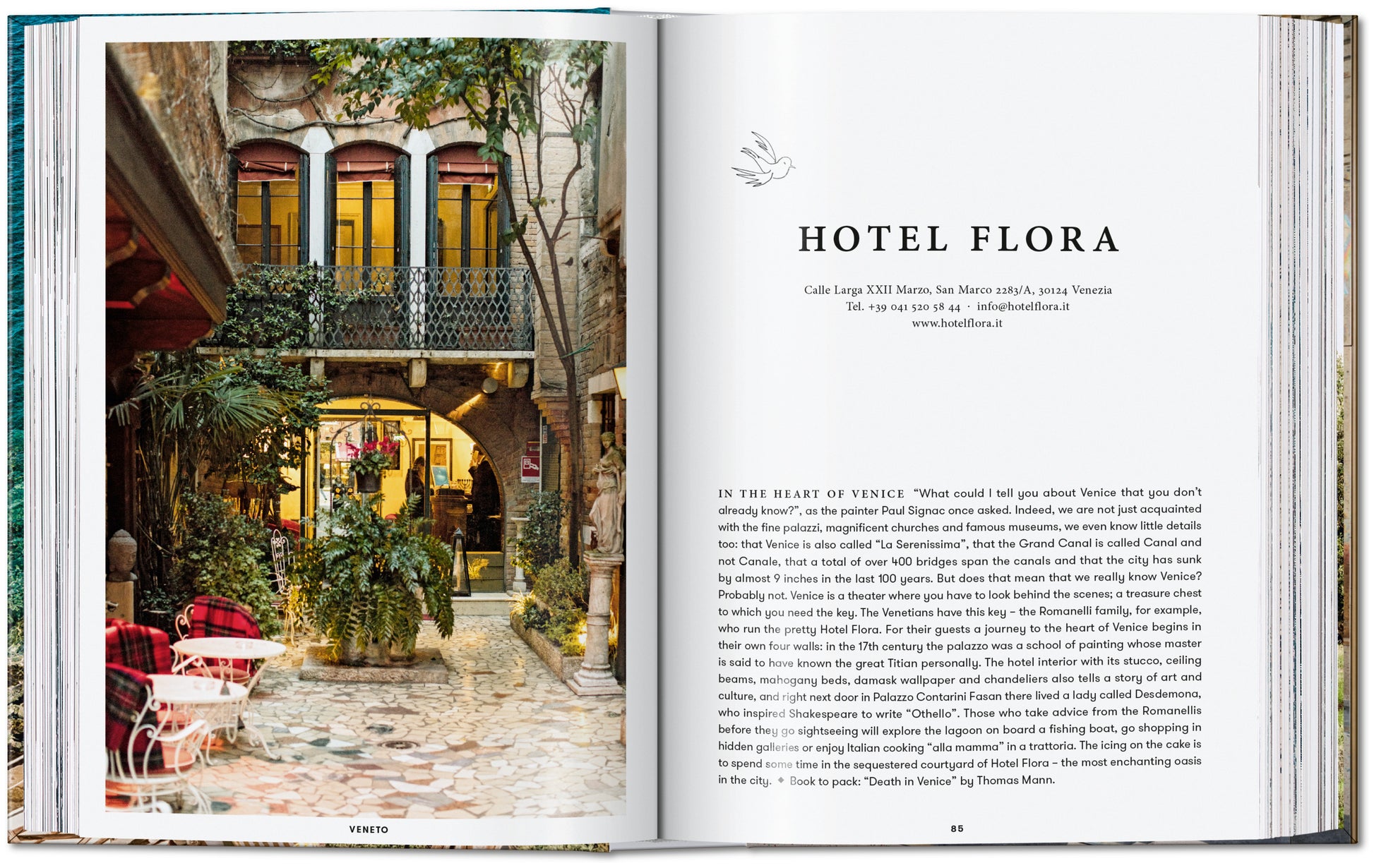 GREAT ESCAPES ITALY. THE HOTEL BOOK. 45TH ED.