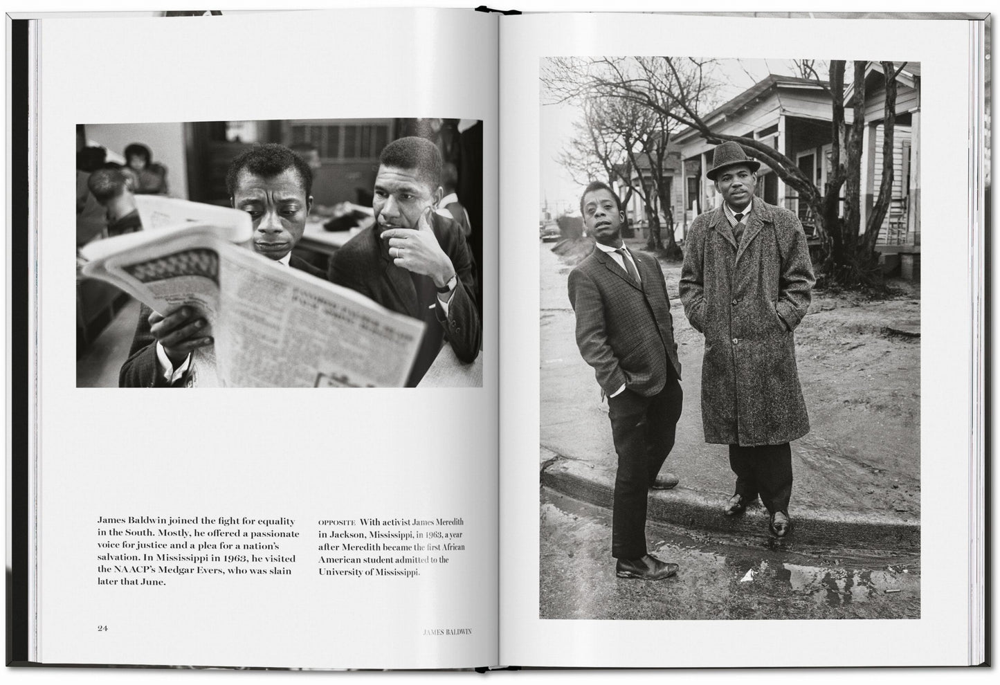 James Baldwin. Steve Schapiro. La próxima vez el fuego