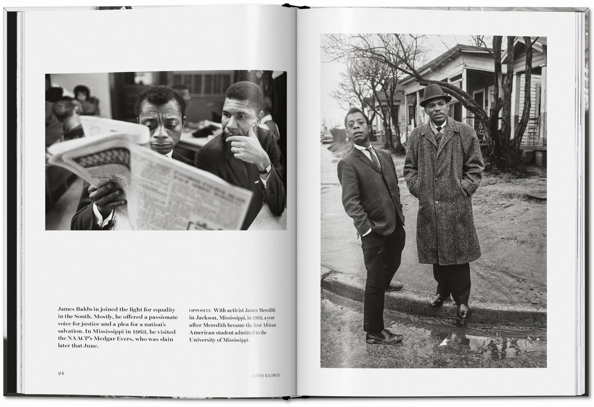 James Baldwin. Steve Schapiro. La próxima vez el fuego