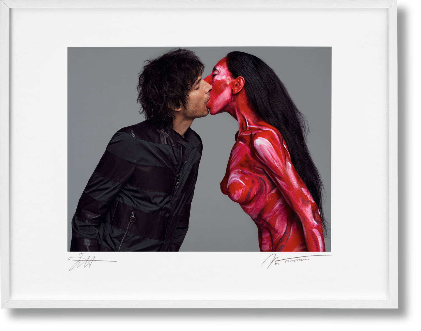 Inez van Lamsweerde/Vinoodh Matadin. Edición de arte n.º 101–200 «Kissing Vinoodh»